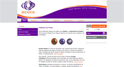 Desktop Screenshot of ocuco.es