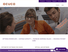 Tablet Screenshot of ocuco.com